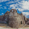 Castle Of Mytilene Lesvos Diamond Painting