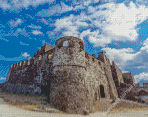 Castle Of Mytilene Lesvos Diamond Painting