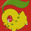 Chikorita Pokemon Art Diamond Painting