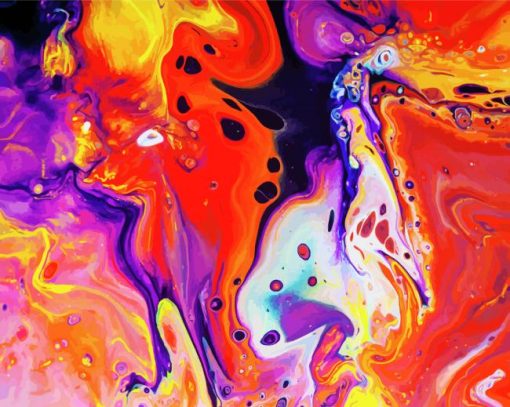 Colorful Abstract Diamond Painting