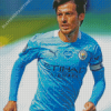 David Silva Football Player Diamond Painting