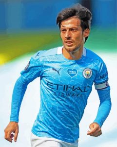 David Silva Football Player Diamond Painting