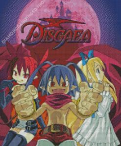 Disgaea Anime Poster Diamond Painting