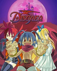 Disgaea Anime Poster Diamond Painting