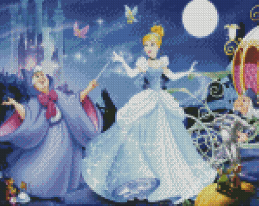 Disney Princess Cinderella Diamond Painting