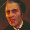 Dracula Christopher Lee Diamond Painting