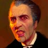 Dracula Christopher Lee Diamond Painting