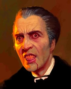 Dracula Christopher Lee Diamond Painting