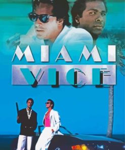 Drama Serie Miami Vice Diamond Painting