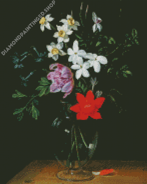 Flower Vase Still Life Diamond Painting