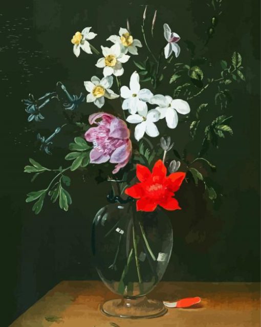 Flower Vase Still Life Diamond Painting