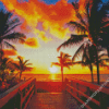 Fort Lauderdale Sunset Diamond Painting