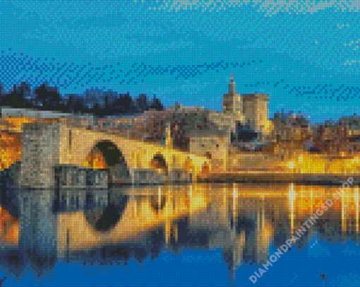 France Avignon Pont Diamond Painting