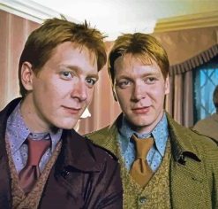 Fred And George Wesley Movie Characters Diamond Painting