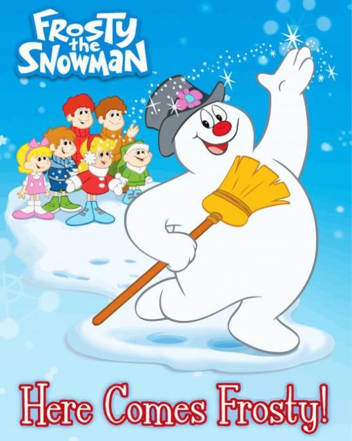 Frosty Snowman Animation Diamond Painting