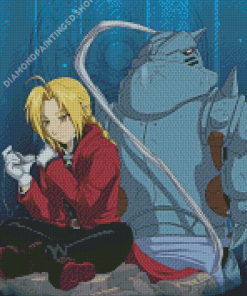 Full Metal Alchemist Manga Diamond Painting