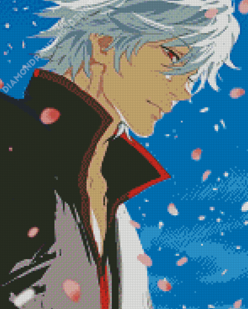 Gintoki Sakata Diamond Painting