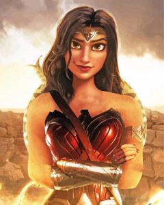 Gorgeous Super Woman Diamond Painting