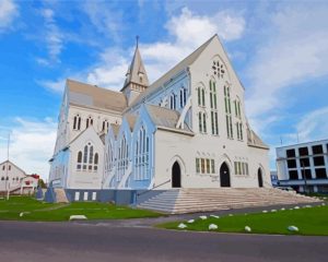 Guyana St George Cathedral Diamond Painting