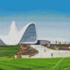 Heydar Aliyev Centre Azerbaijan Diamond Painting
