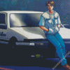 Initial D Anime Diamond Painting