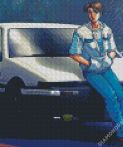 Initial D Anime Diamond Painting