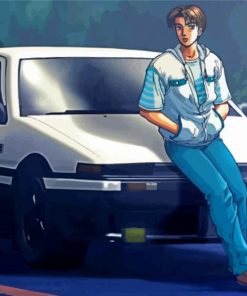 Initial D Anime Diamond Painting