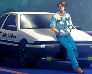 Initial D Anime Diamond Painting