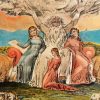 Job And His Daughters By William Blake Diamond Painting