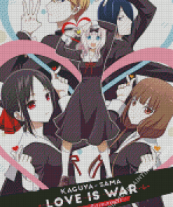 Kaguya Sama Love Is War Diamond Painting