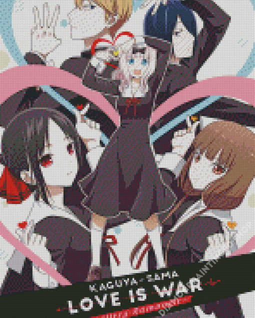 Kaguya Sama Love Is War Diamond Painting