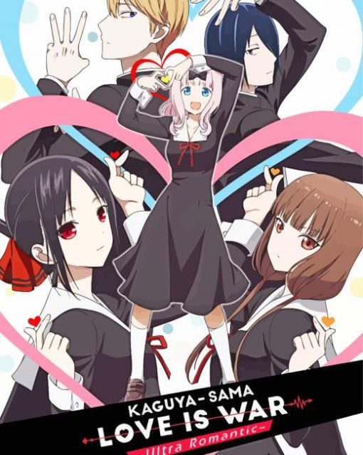 Kaguya Sama Love Is War Diamond Painting