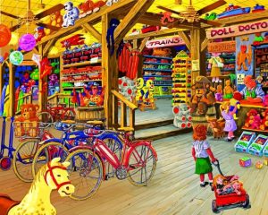 Kids Toy Shop Diamond Painting