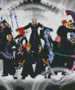 Kingdom Hearts Organization 13 Diamond Painting