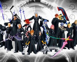 Kingdom Hearts Organization 13 Diamond Painting