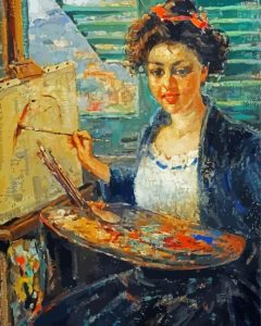 La Pittrice Vincenzo Diamond Painting