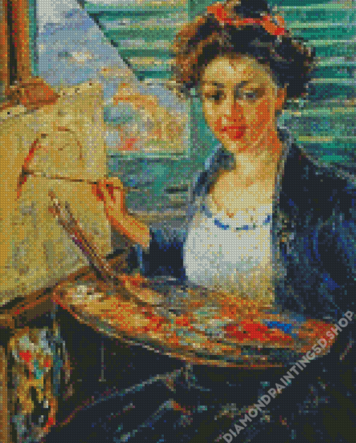 La Pittrice Vincenzo Diamond Painting