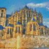 Le Mans Cathedral France Diamond Painting