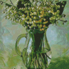 Lily Of Valley Jar Diamond Painting