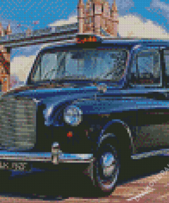 London Black Cab Diamond Painting
