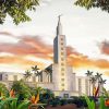 Los Angeles California Temple Diamond Painting