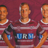 Manly Warringah Sea Eagles Players Diamond Painting