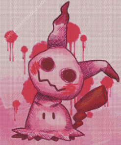 Mimikyu Ghost Pokemon Art Diamond Painting