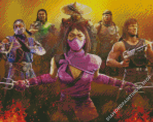 Mortal Kombat 11 Game Diamond Painting