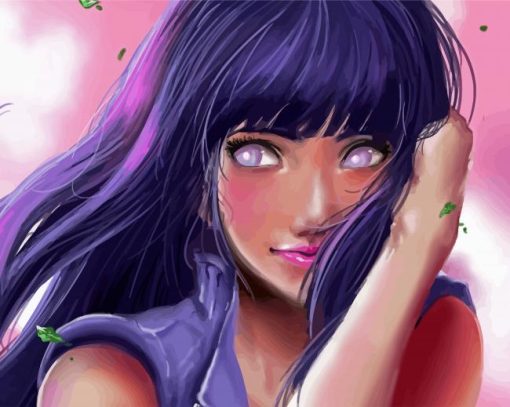 Naruto Hinata Diamond Painting