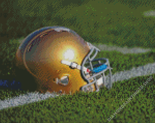 Notre Dame Helmet Diamond Painting