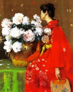 Peonies William Merritt Chase Diamond Painting