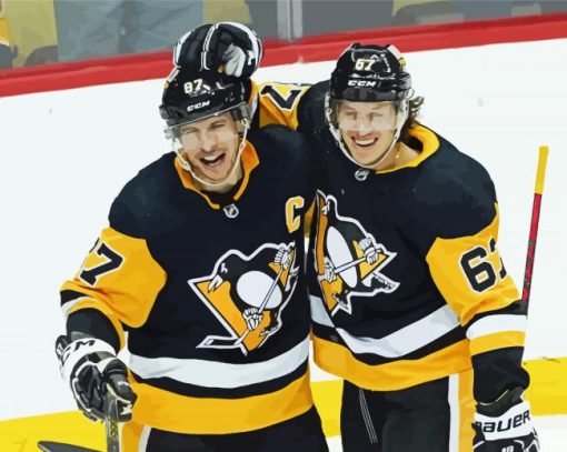 Pittsburgh Penguins Players Diamond Painting