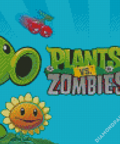 Plants VS Zombies Game Diamond Painting