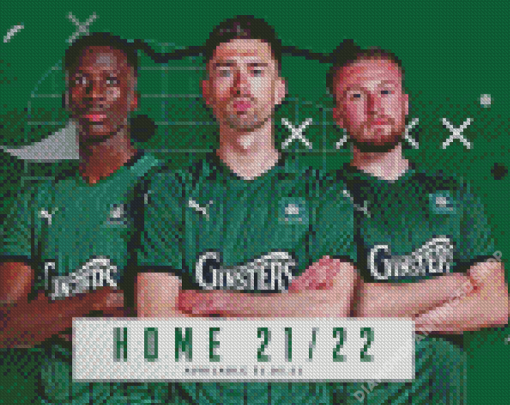 Plymouth Argyle Players Diamond Painting